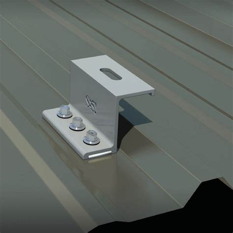 metal roofing walkway bracket|metal roof mount brackets.